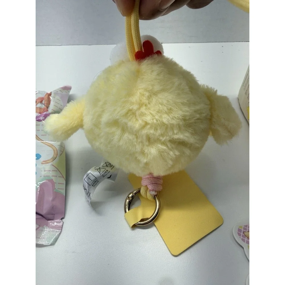 Baby Three BB3 Phone Lanyard Confirmed‎ Yellow Chicken Plush Phone Strap NEW